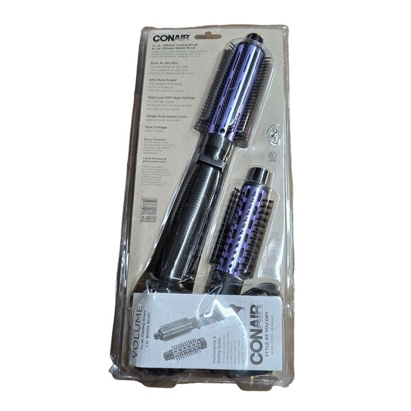 Conair Style As You Dry Plus Volume Voluminous Curls & Waves - Picture 2 of 5